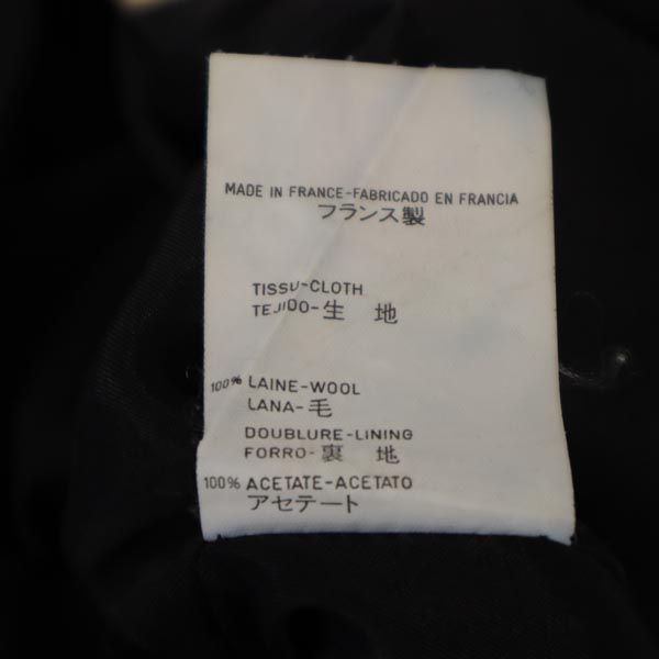 Givenchy ジバンシー ウール ミニ丈 タイトスカート 42 ブラック系 ジップデザイン レディース