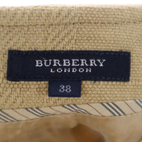BURBERRY バーバリー 三陽商会 ミニ丈 スカート 38 ベージュ系 レディース