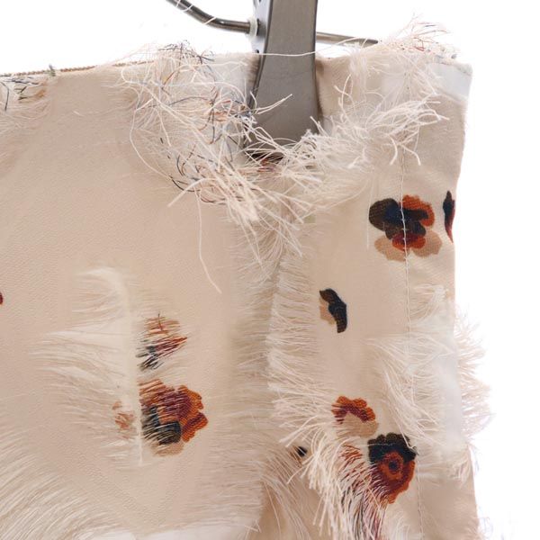 シーバイクロエ 総柄 ミニ丈 スカート 36 ベージュ系 SEE BY CHLOE レディース