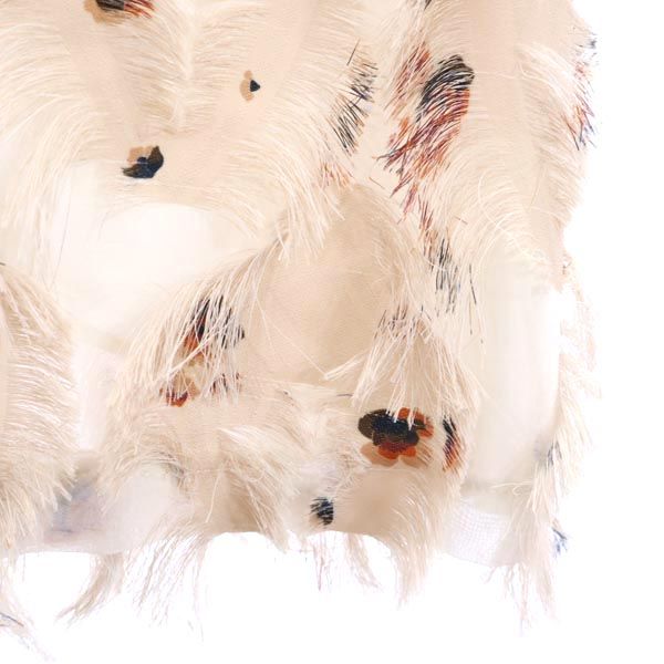 シーバイクロエ 総柄 ミニ丈 スカート 36 ベージュ系 SEE BY CHLOE レディース