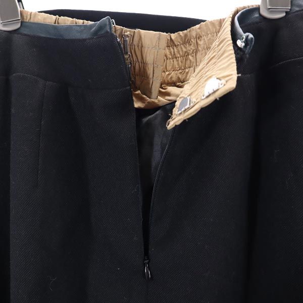 UNITED TOKYO ユナイテッドトウキョウ 日本製 ミモレ丈 プリーツスカート 1 黒 レディース