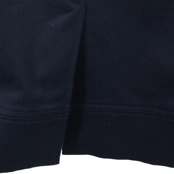 LANVIN ランバン 日本製 ミニ丈 タイトスカート 40 濃紺 レディース