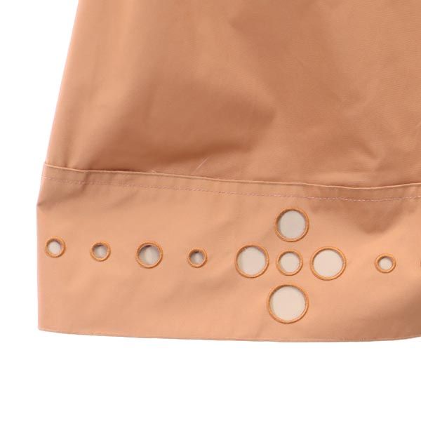 FOXEY NEW YORK フォクシーニューヨーク ミニ丈 スカート 40 ブラウン系 バックジップ レディース