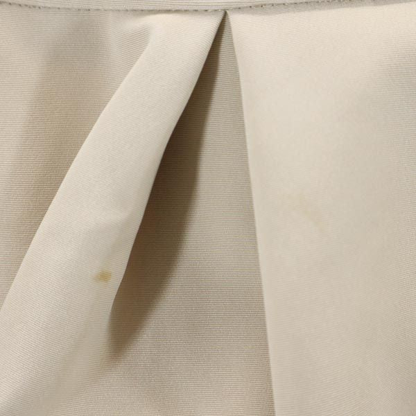 FOXEY フォクシー ミディ丈 スカート 38 ベージュ タック入 レディース