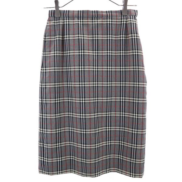 Burberrys バーバリーズ 90s チェック柄 ミディ丈 スカート M レディース