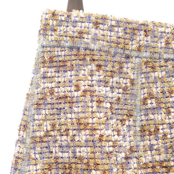 MARC JACOBS マークジェイコブス USA製 ラメ ミニスカート 4 レディース