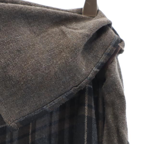 MAX&CO マックスアンドコー ミディ丈 ラップスカート 茶系 レディース