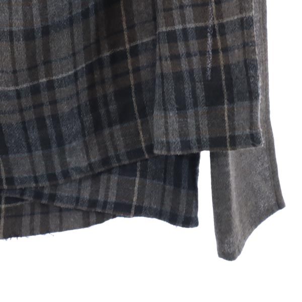 MAX&CO マックスアンドコー ミディ丈 ラップスカート 茶系 レディース