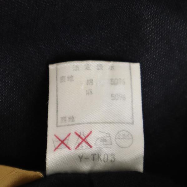 Christian Dior SPORTS クリスチャンディオール スポーツ リネンブレンド ミディ丈 スカート M 黒 レディース