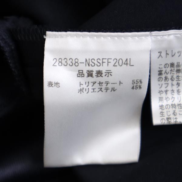 FOXEY フォクシー 日本製 ミディ丈 スカート 38 ネイビー レディース