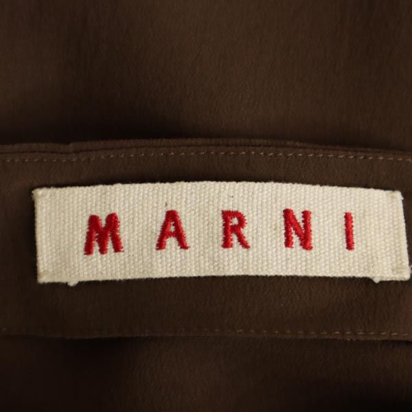 MARNI マルニ イタリア製 ミニスカート 38 ブラウン レディース