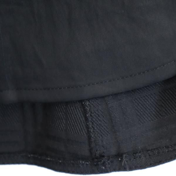 BURBERRY バーバリー 三陽商会 チェック柄 ミニ丈 スカート 38 黒 レディース