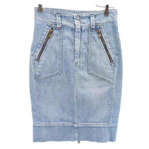 SPORTMAX CODE スポーツマックスコード ミニ丈 デニムスカート 38 レディース
