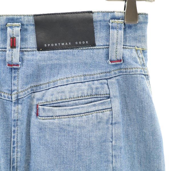 SPORTMAX CODE スポーツマックスコード ミニ丈 デニムスカート 38 レディース