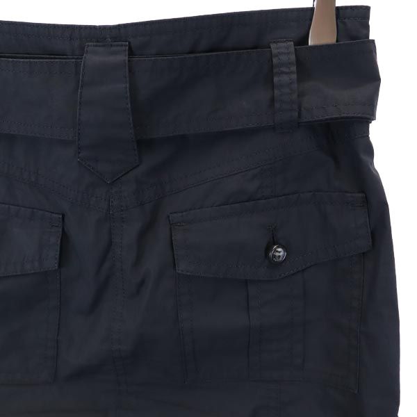 Michael Kors マイケルコース ミディ丈 カーゴ スカート 4 黒 レディース