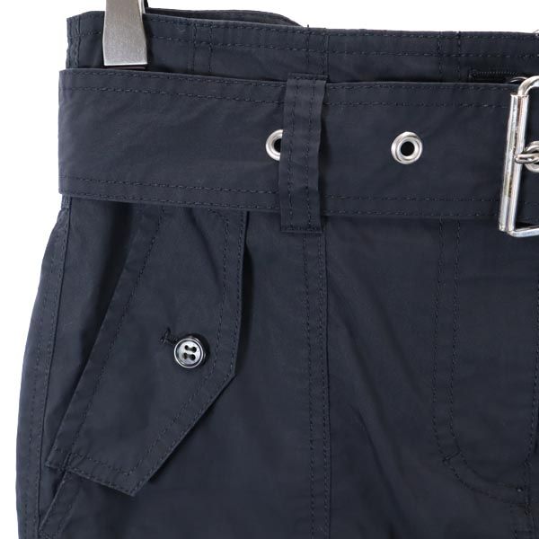 Michael Kors マイケルコース ミディ丈 カーゴ スカート 4 黒 レディース