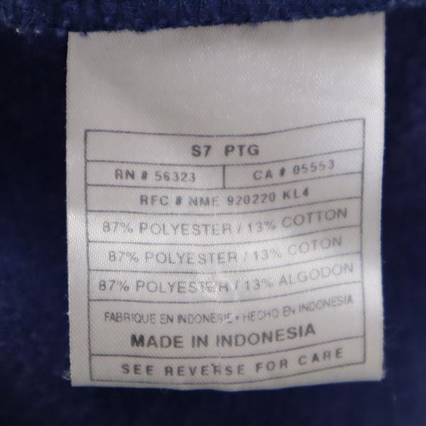 NIKE ナイキ 90s 00s 白タグ オールド ワンポイント刺繍 スウェットショートパンツ M 紺 メンズ