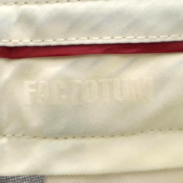 FACTOTUM ファクトタム 日本製 ロールアップ ショートパンツ w30 グレー メンズ