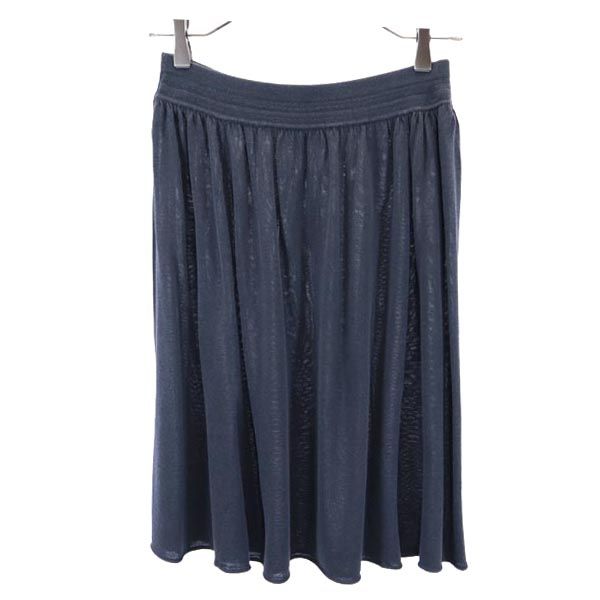 ANTEPRIMA アンテプリマ ミニ丈 スカート 38 黒系 ペチコート付き ウエストゴム レディース