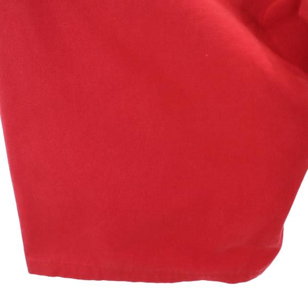 ISSEY MIYAKE イッセイミヤケ 日本製 コットン ショートパンツ 2 赤 メンズ