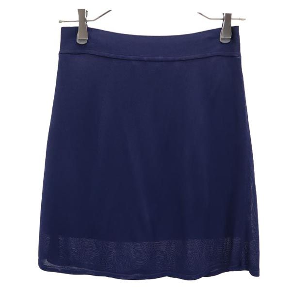 Alexander Wang アレキサンダーワン ミニ丈 ニット スカート S ネイビー系 レディース