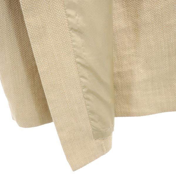 Emporio Armani エンポリオアルマーニ 日本製 ミニ丈 ラップスカート 40 ベージュ系 レディース