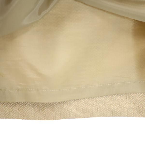 Emporio Armani エンポリオアルマーニ 日本製 ミニ丈 ラップスカート 40 ベージュ系 レディース