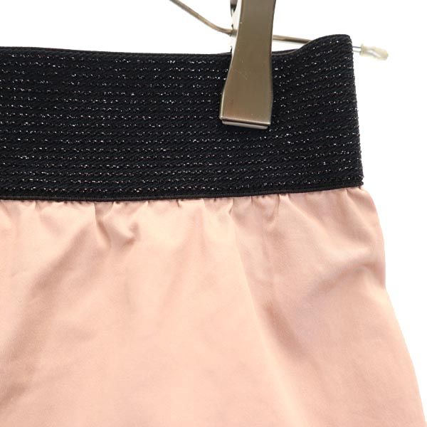 NARACAMICIE ナラカミーチェ ミニ丈 段々 フリルスカート 2 ピンク系 バックジップ レディース