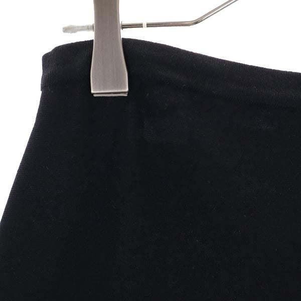 Salvatore Ferragamo サルヴァトーレフェラガモ イタリア製 ミディ丈 スカート M 黒系 レディース