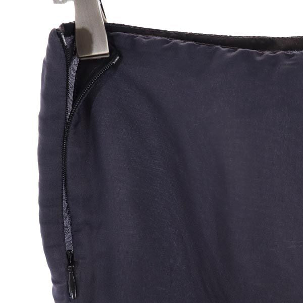 シーバイクロエ ミニ丈 シフォン スカート 2 黒 SEE BY CHLOE レディース