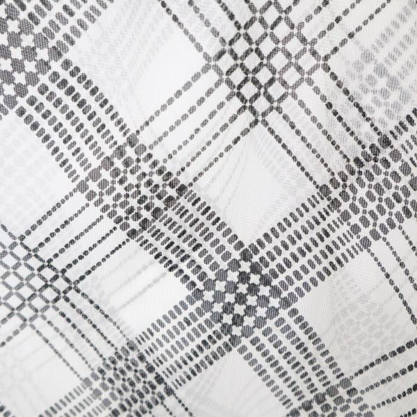 Y's ワイズ 日本製 総柄 ミモレ丈 ギャザー フレアスカート 3 ホワイト系 レディース