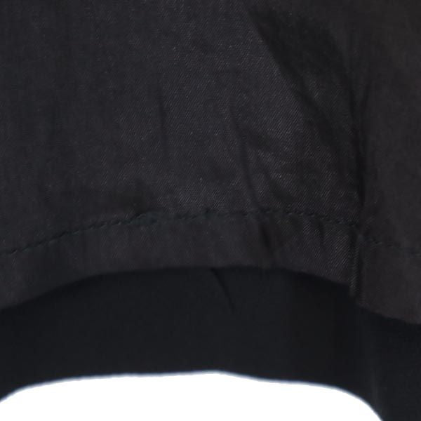 Emporio Armani エンポリオアルマーニ イタリア製 ミニ丈 フレアスカート 40 黒 レディース