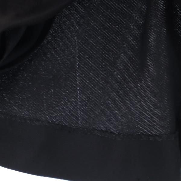 Emporio Armani エンポリオアルマーニ イタリア製 ミニ丈 フレアスカート 40 黒 レディース