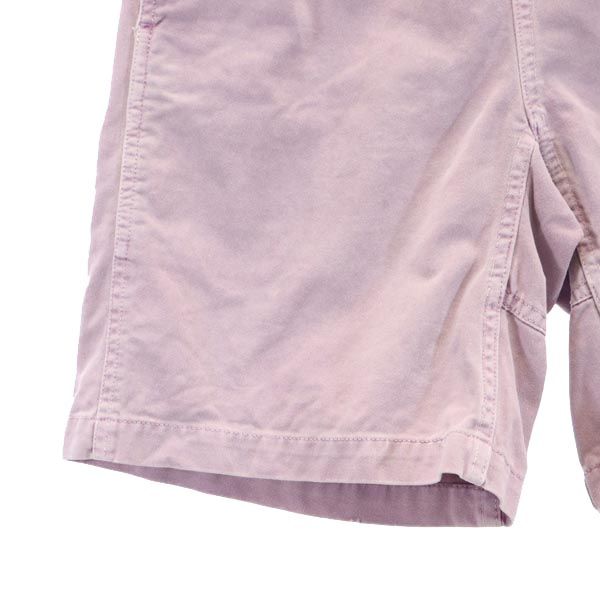 Gramicci グラミチ アウトドアショートパンツ S パープル系 クライミング ロゴ刺繍 メンズ