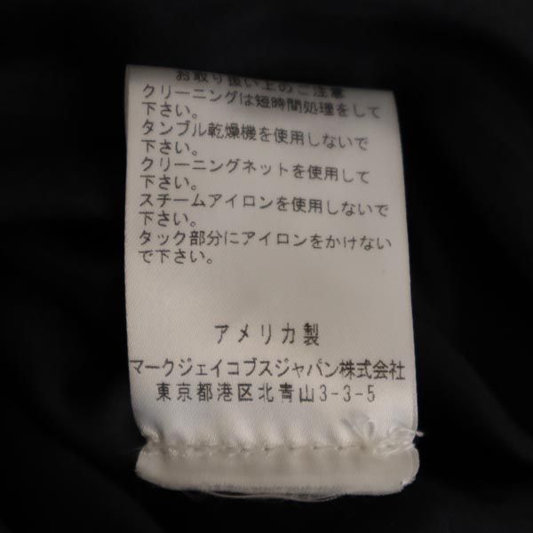 MARC JACOBS マークジェイコブス USA製 ドット ミニ丈 デザイン スカート 0 グリーン系 レディース