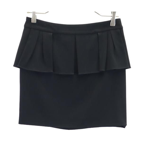 MOSCHINO モスキーノ ミニ丈 タイトスカート USA8 黒 レディース