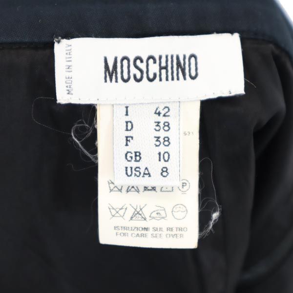 MOSCHINO モスキーノ ミニ丈 タイトスカート USA8 黒 レディース