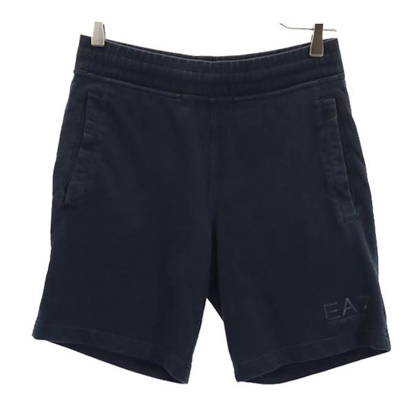 Emporio Armani エンポリオアルマーニ スウェットショートパンツ S 紺 メンズ