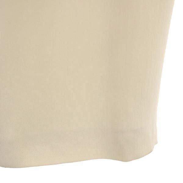 Emporio Armani エンポリオアルマーニ イタリア製 ミディ丈 センタースリット タイトスカート 40 ベージュ レディース