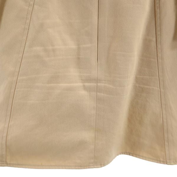 GIVENCHY ジバンシィ ミニ丈 台形 スカート 38 ベージュ系 バックジップ レディース