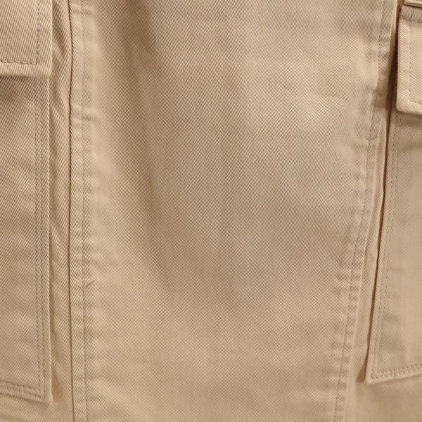 GIVENCHY ジバンシィ ミニ丈 台形 スカート 38 ベージュ系 バックジップ レディース