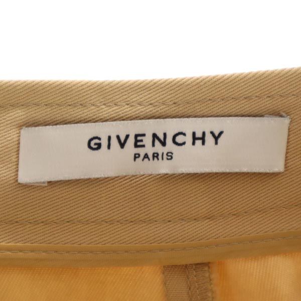 GIVENCHY ジバンシィ ミニ丈 台形 スカート 38 ベージュ系 バックジップ レディース