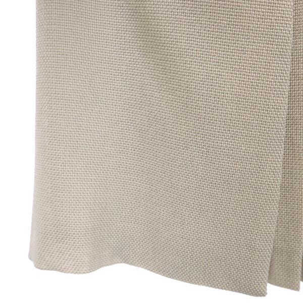 ARMANI COLLEZIONI アルマーニコレッツォーニ イタリア製 ミニ丈 ウールブレンド プリーツスカート 38 グレー系 レディース