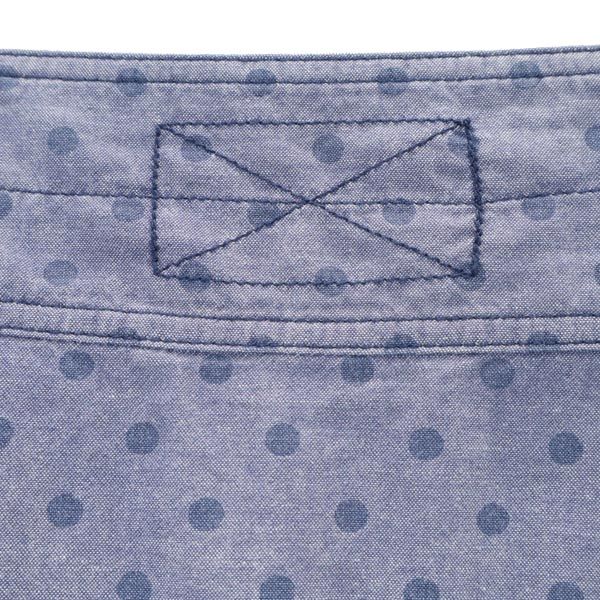 MARC BY MARC JACOBS マークバイマークジェイコブス ドット柄 ミニ丈 フレアスカート 4 ブルー レディース