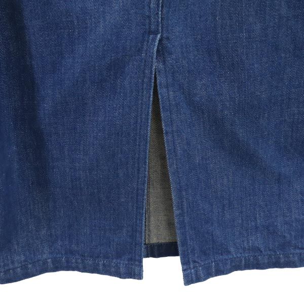 HYKE ハイク 日本製 ミディ丈 デニム タイトスカート 2 レディース