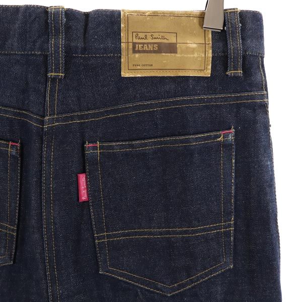 Paul Smith JEANS ポールスミスジーンズ ミニ丈 デニム タイトスカート 40 インディゴ レディース