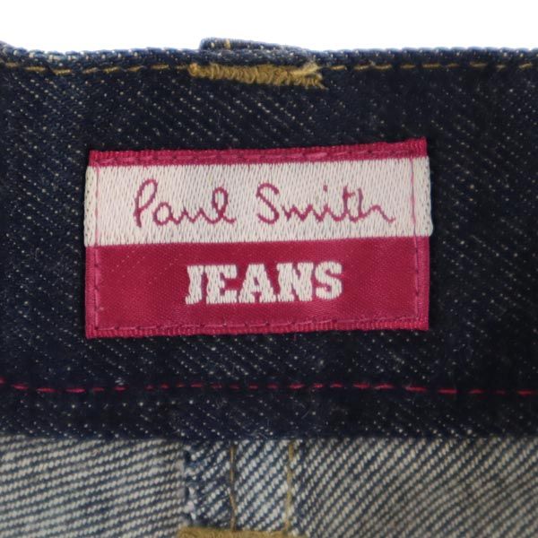 Paul Smith JEANS ポールスミスジーンズ ミニ丈 デニム タイトスカート 40 インディゴ レディース