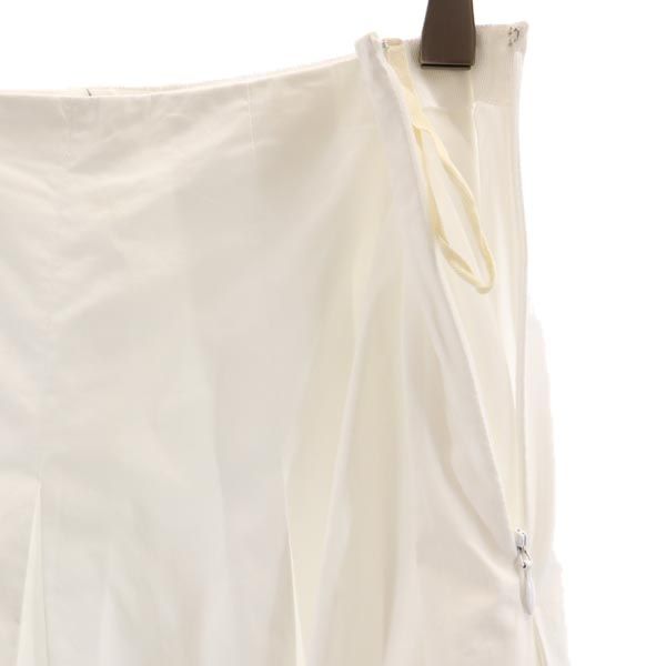 beautiful people ビューティフルピープル ミニ丈 フレアスカート 36 ホワイト レディース