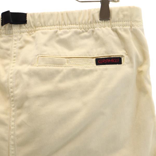 Gramicci グラミチ アウトドアショートパンツ M アイボリー メンズ