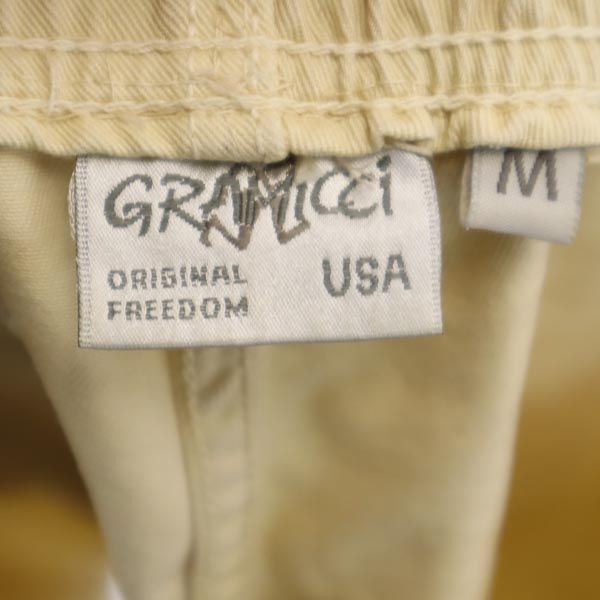 Gramicci グラミチ アウトドアショートパンツ M アイボリー メンズ